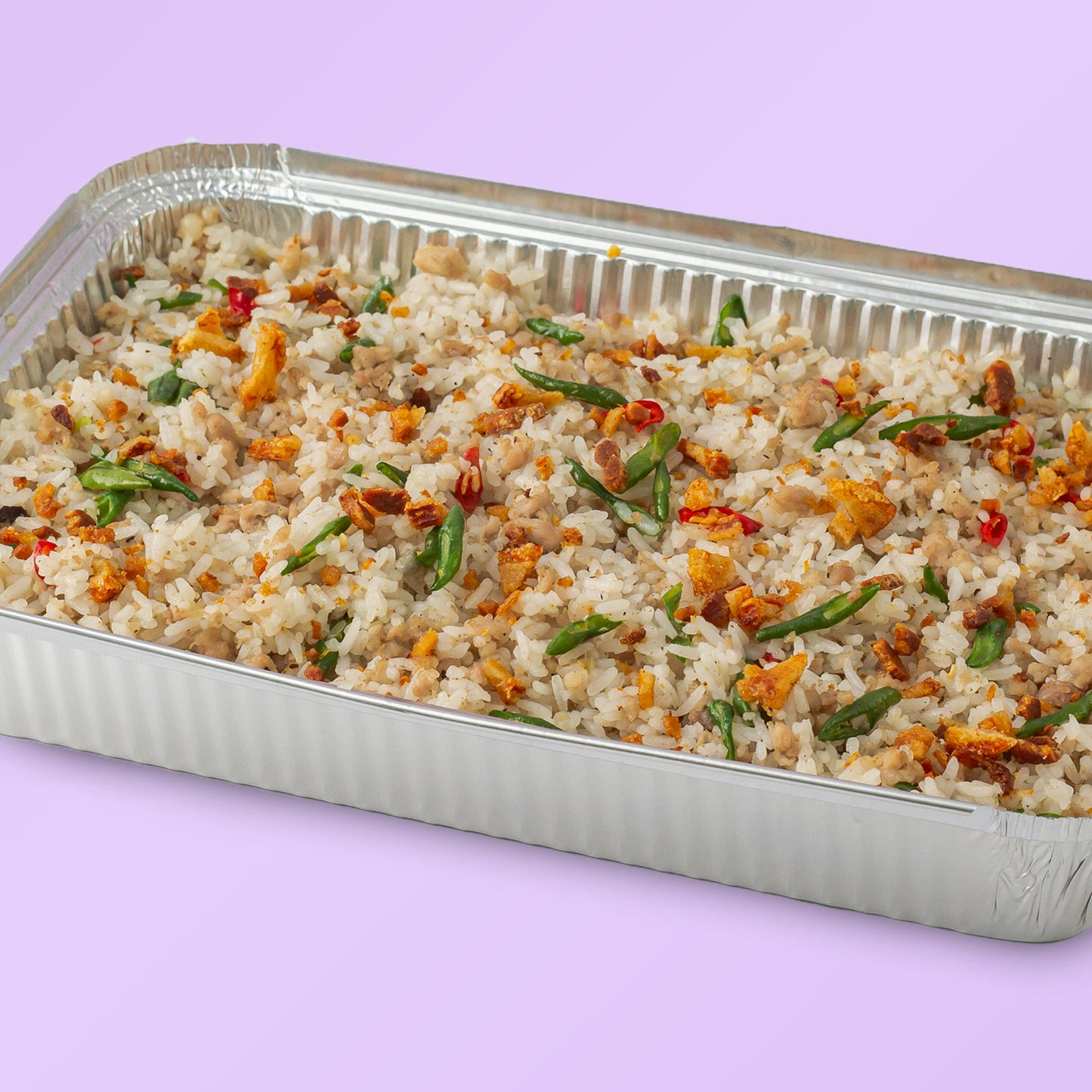gising gising fried rice | fried rice | party tray manila | food tray manila | the sugar free bakery