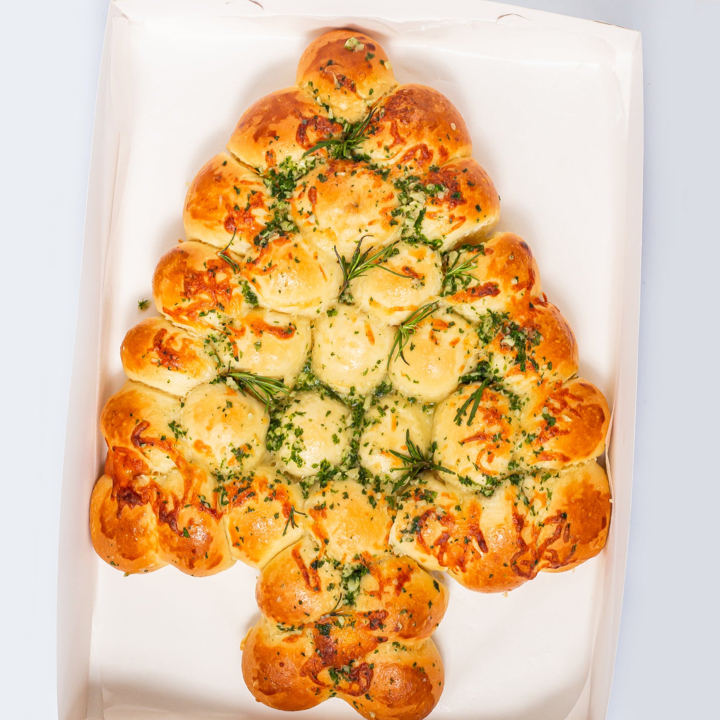 Pull-Apart Christmas Tree Bread