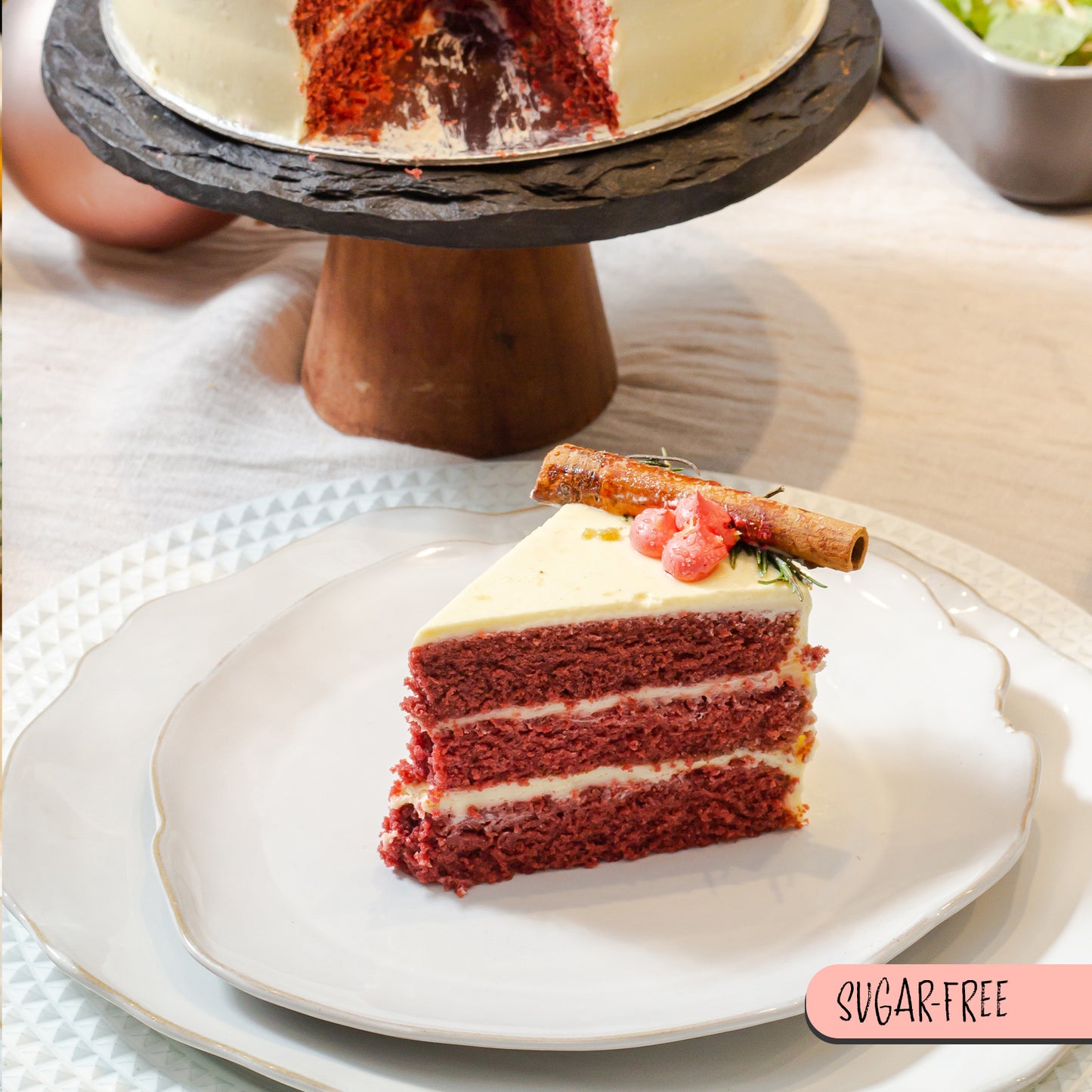 Frosty Red Velvet Cake 8"
