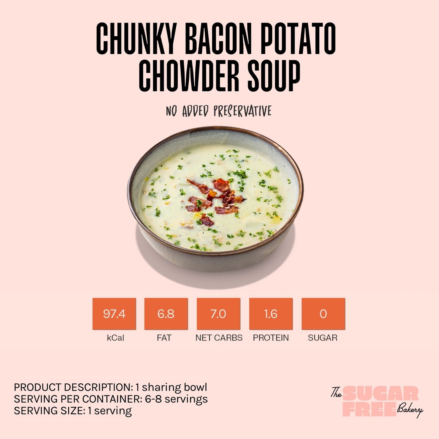 Chunky Bacon Potato Chowder Soup