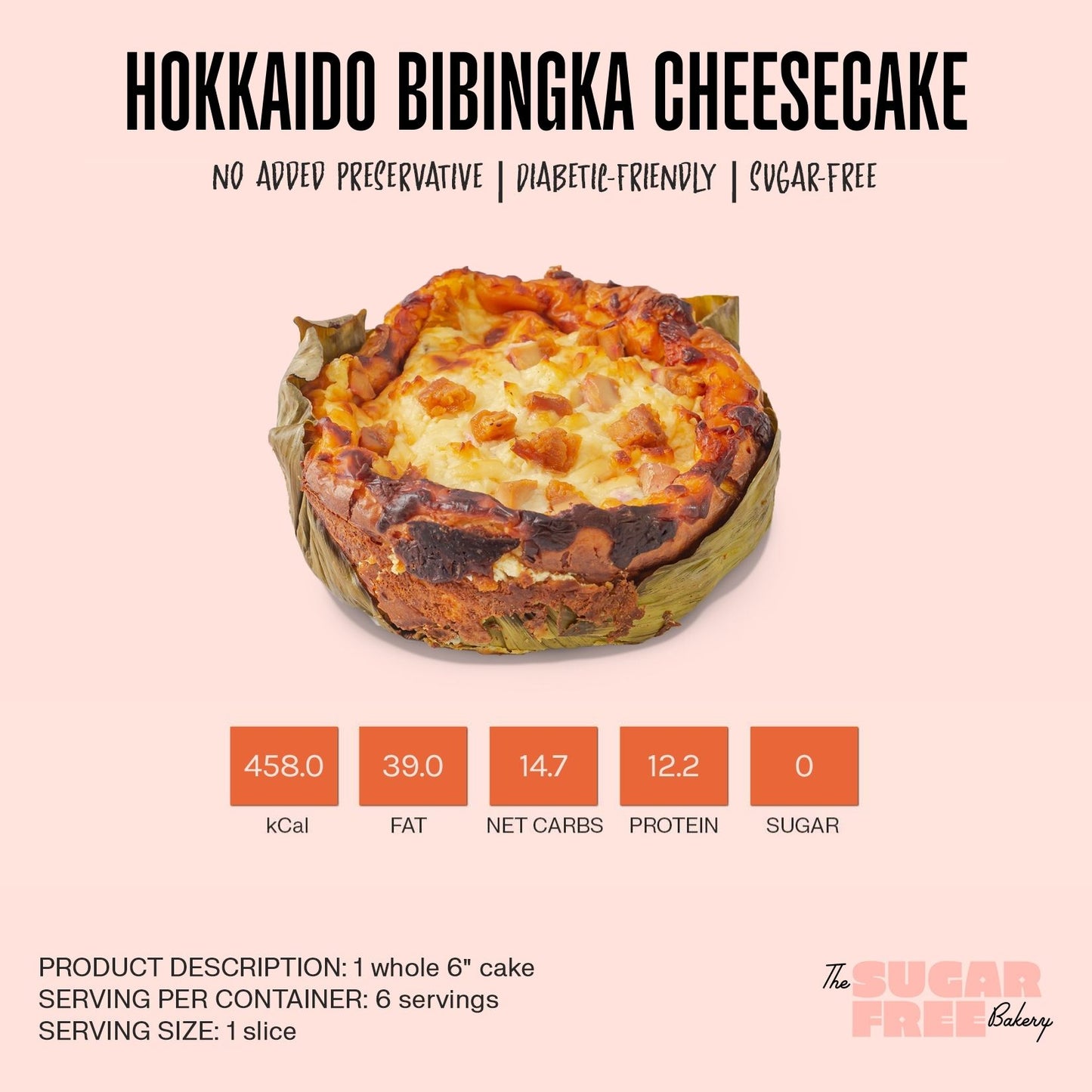 Hokkaido Bibingka Cheesecake