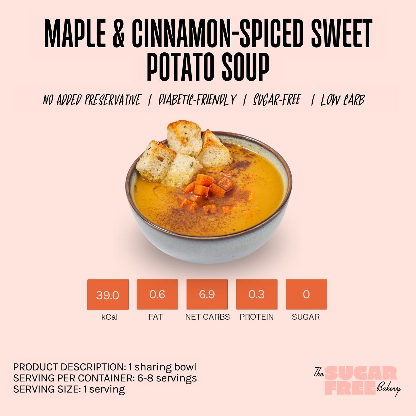 Maple & Cinnamon-Spiced Sweet Potato Soup
