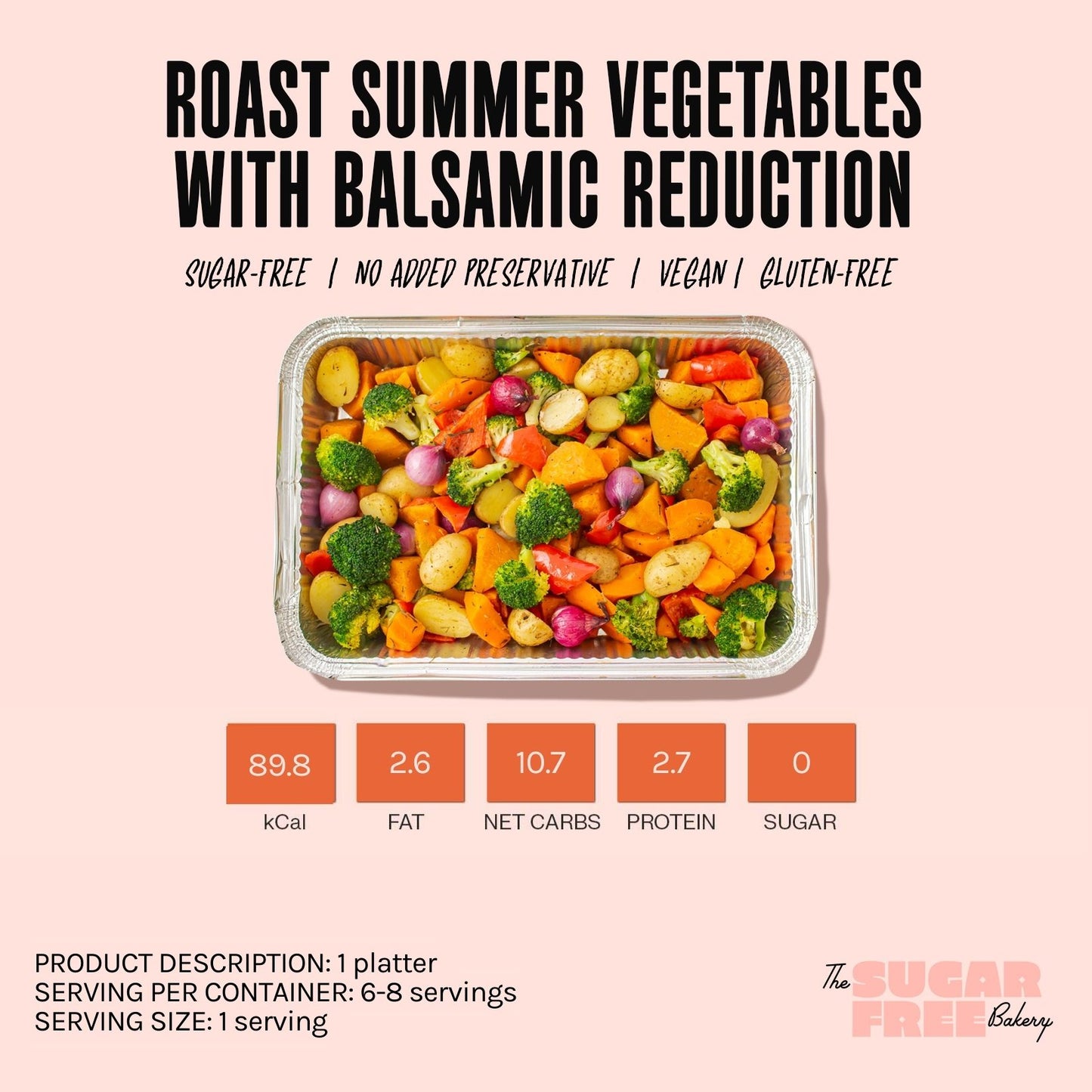 Roast Summer Vegetables with Balsamic Reduction