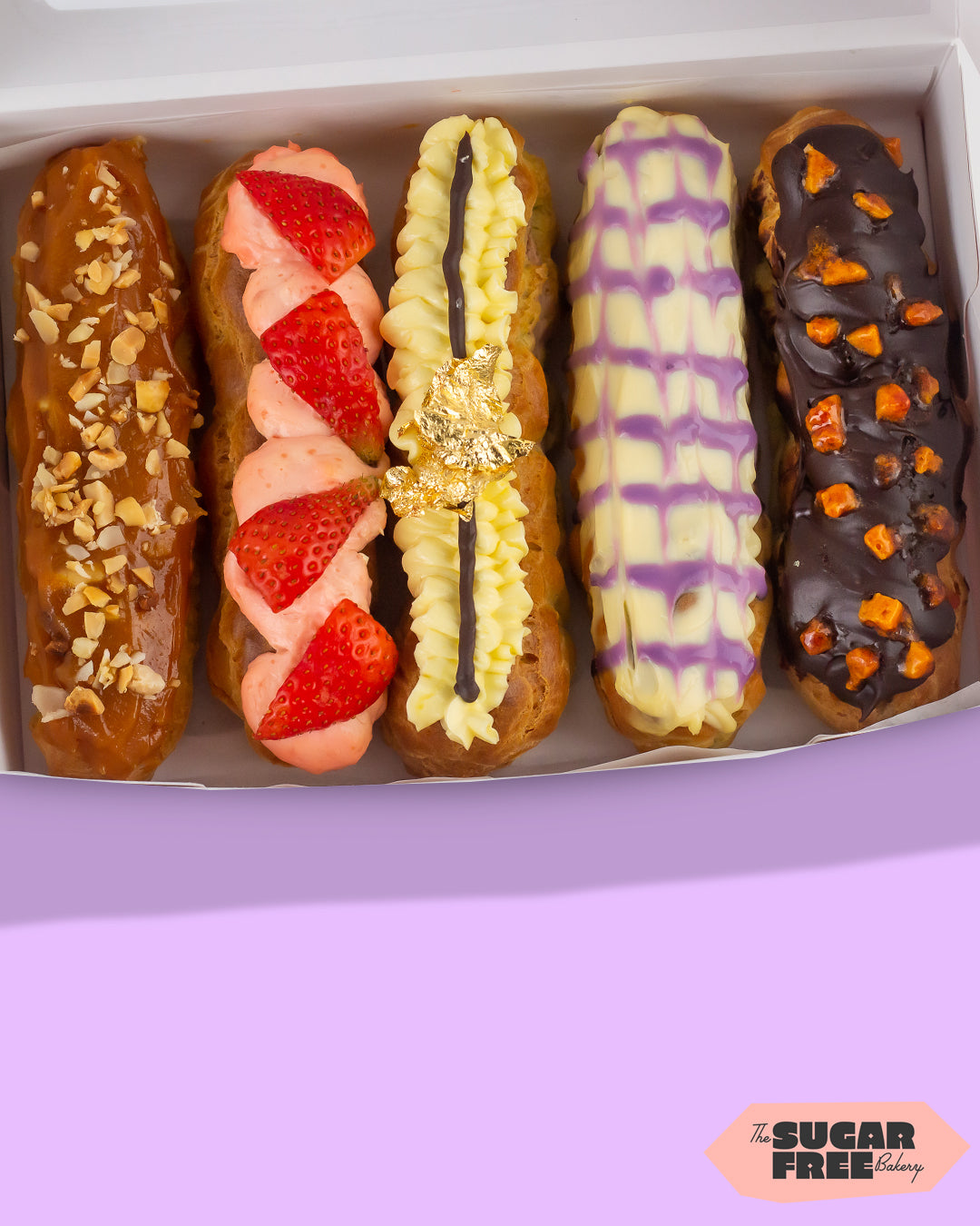 eclair | sugar free eclair | eclair gift box | sugar free | sugar free manila | gourmet eclair