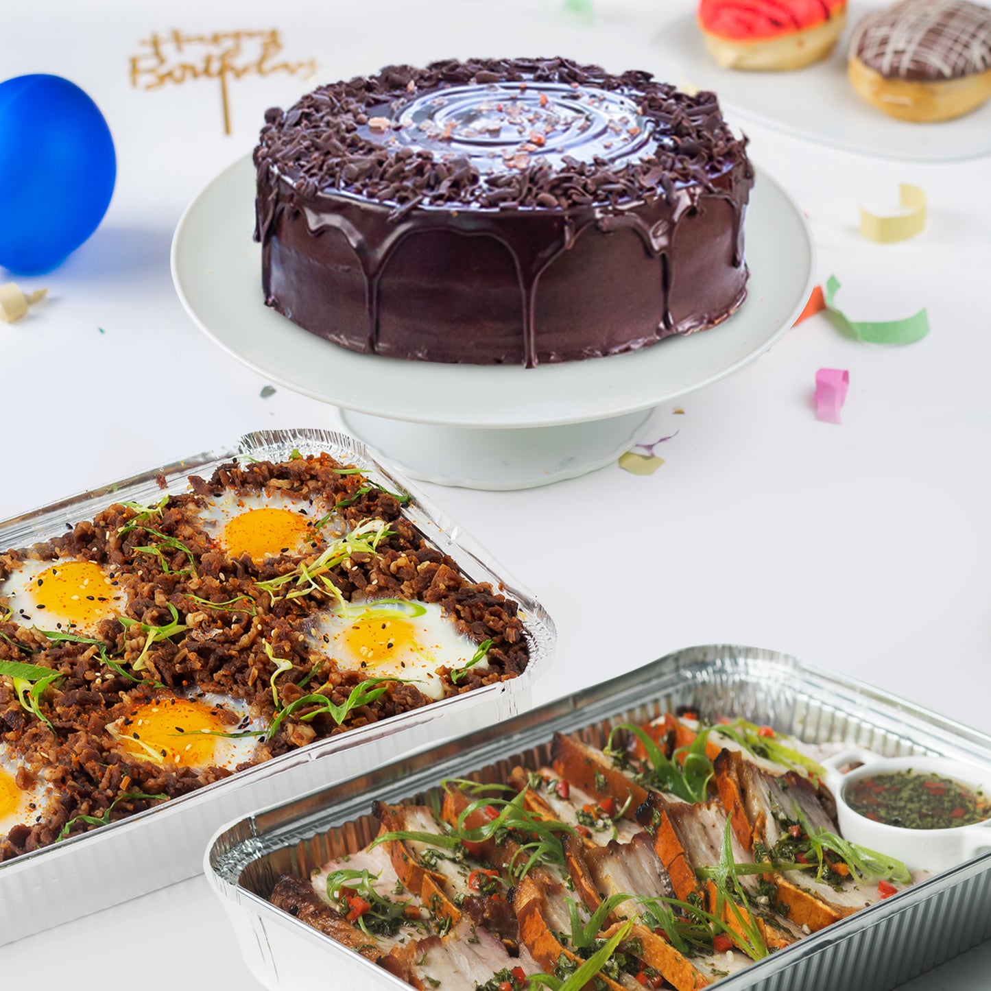 birthday party tray | birthday food tray | birthday food | party food | the sugar free bakery