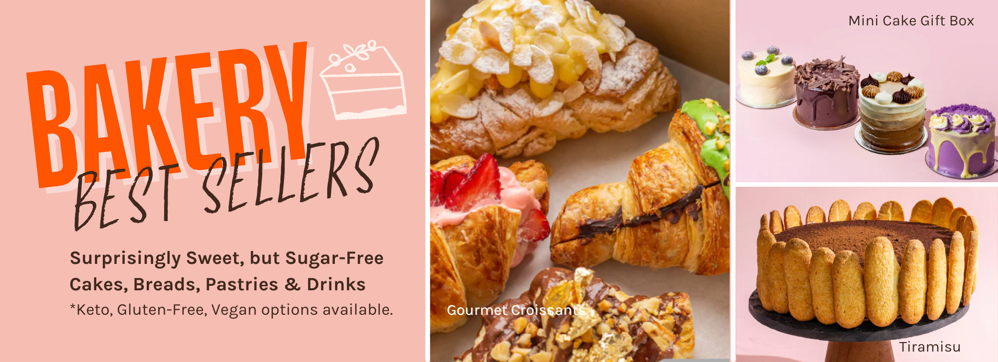 Order Sugar-Free Desserts & Treats from The Sugar-Free Bakery