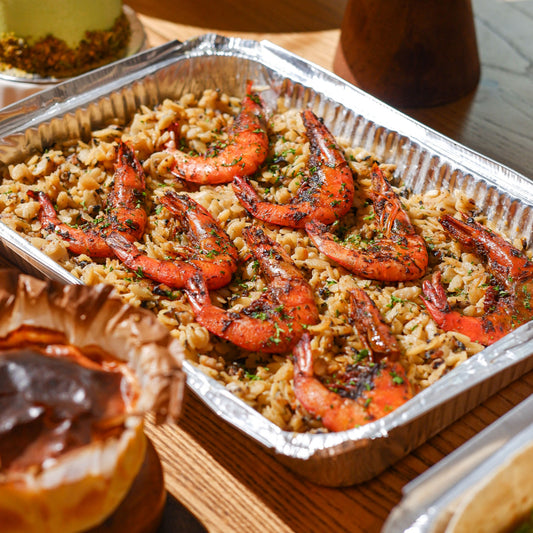 Creamy Shrimp & Mushroom Risotto