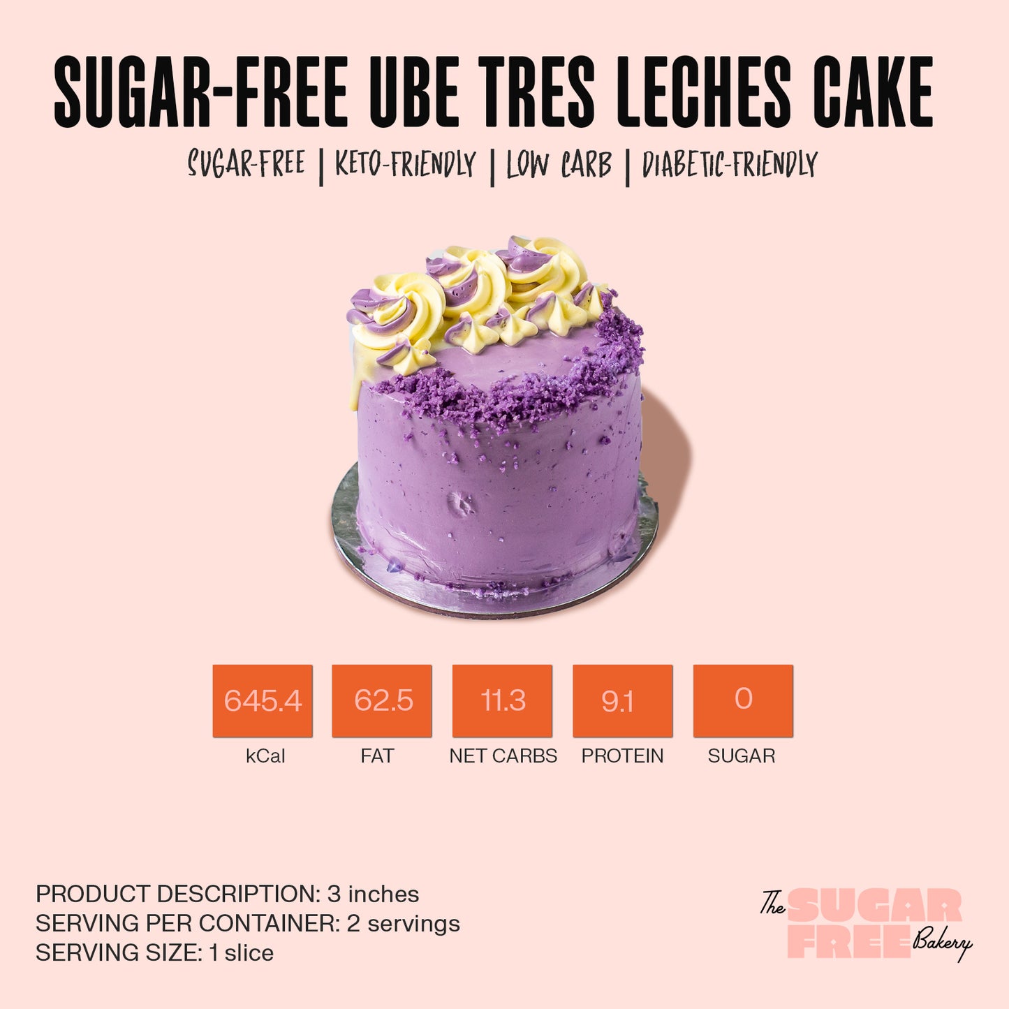 ube tres leches cake | mini cake | sugar free mini cake| sugar free cake | mini cake near me | cake delivery | ube cake