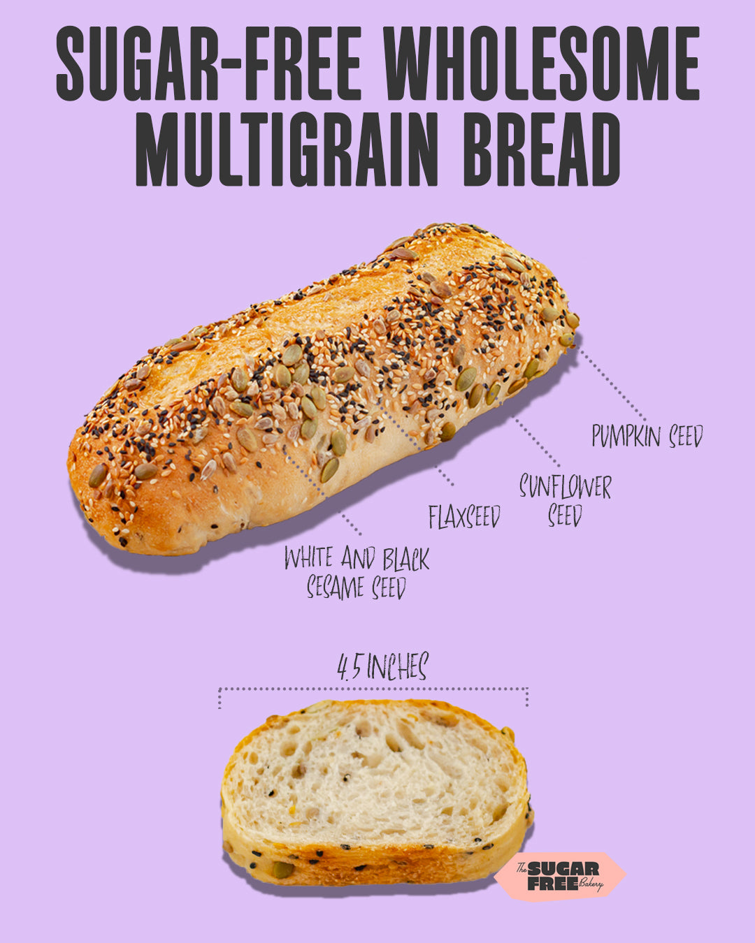 Wholesome Multigrain Bread (Frozen)