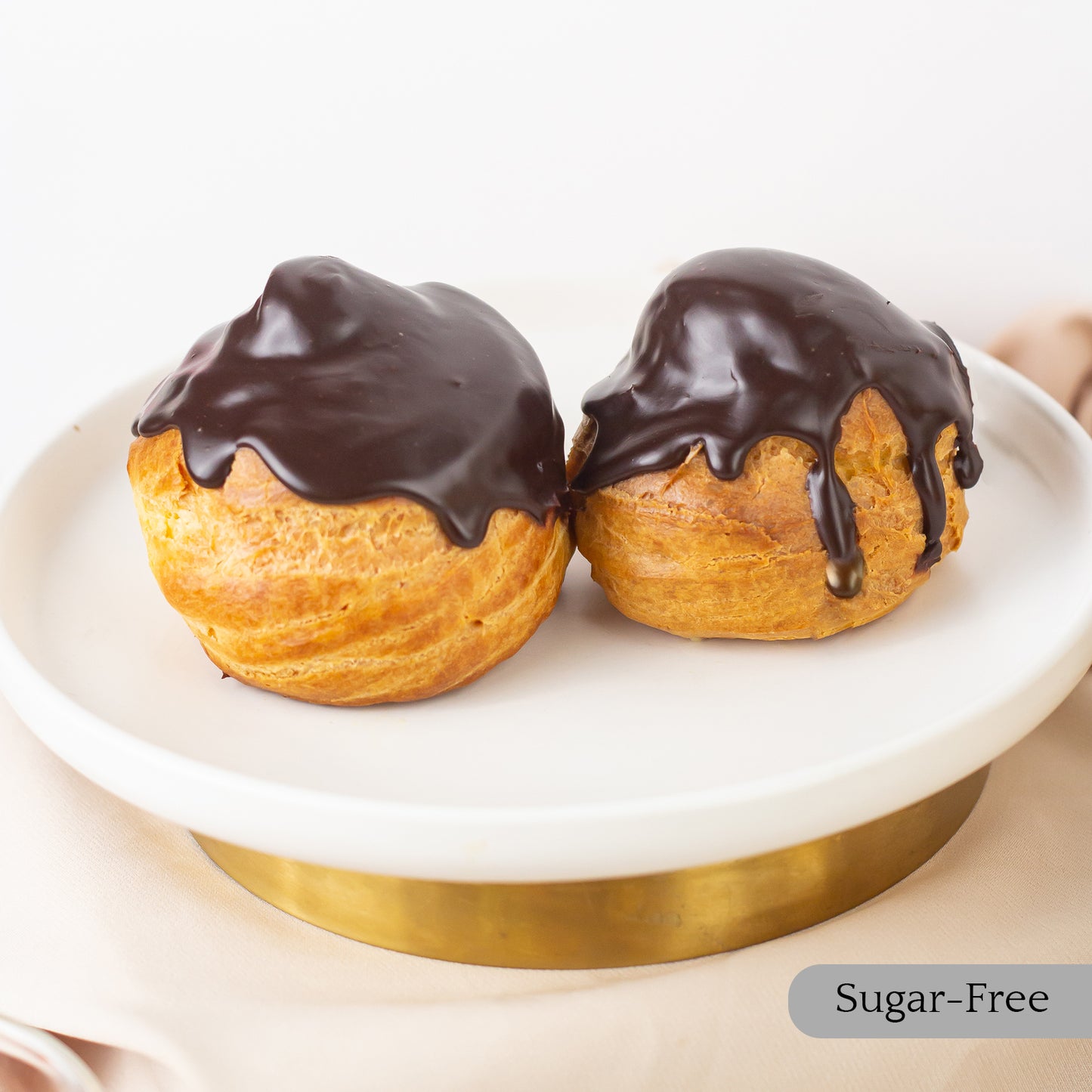 cream puff | sugar free cream puff | dessert | sugar free pastry | the sugar free bakery