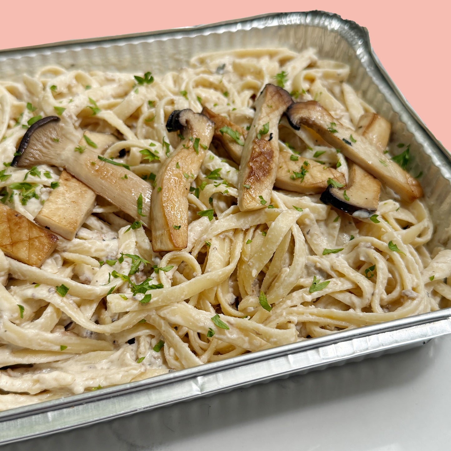 NEW! Creamy Triple Mushroom Pasta