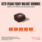 Keto Vegan Fudgy Walnut Brownie