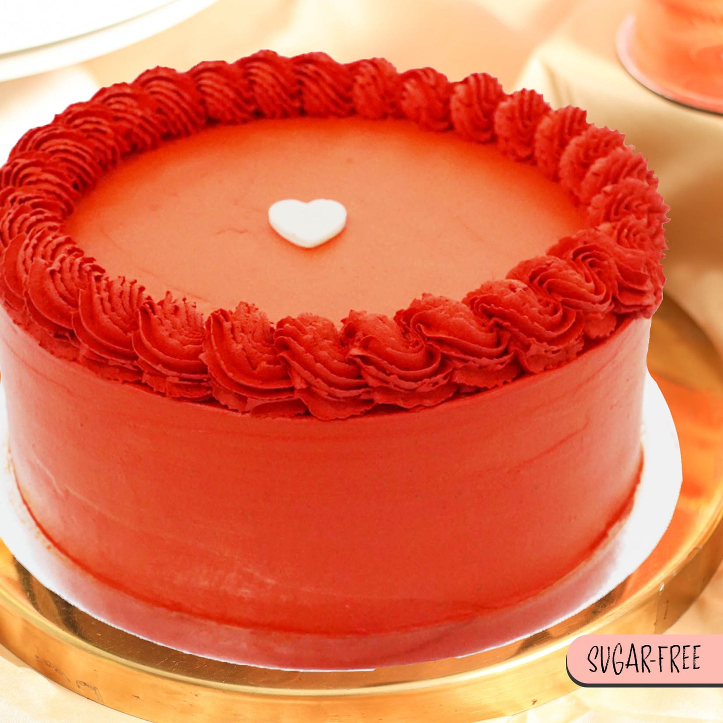 Sugar-Free Scarlet Chocolate Cake 8"