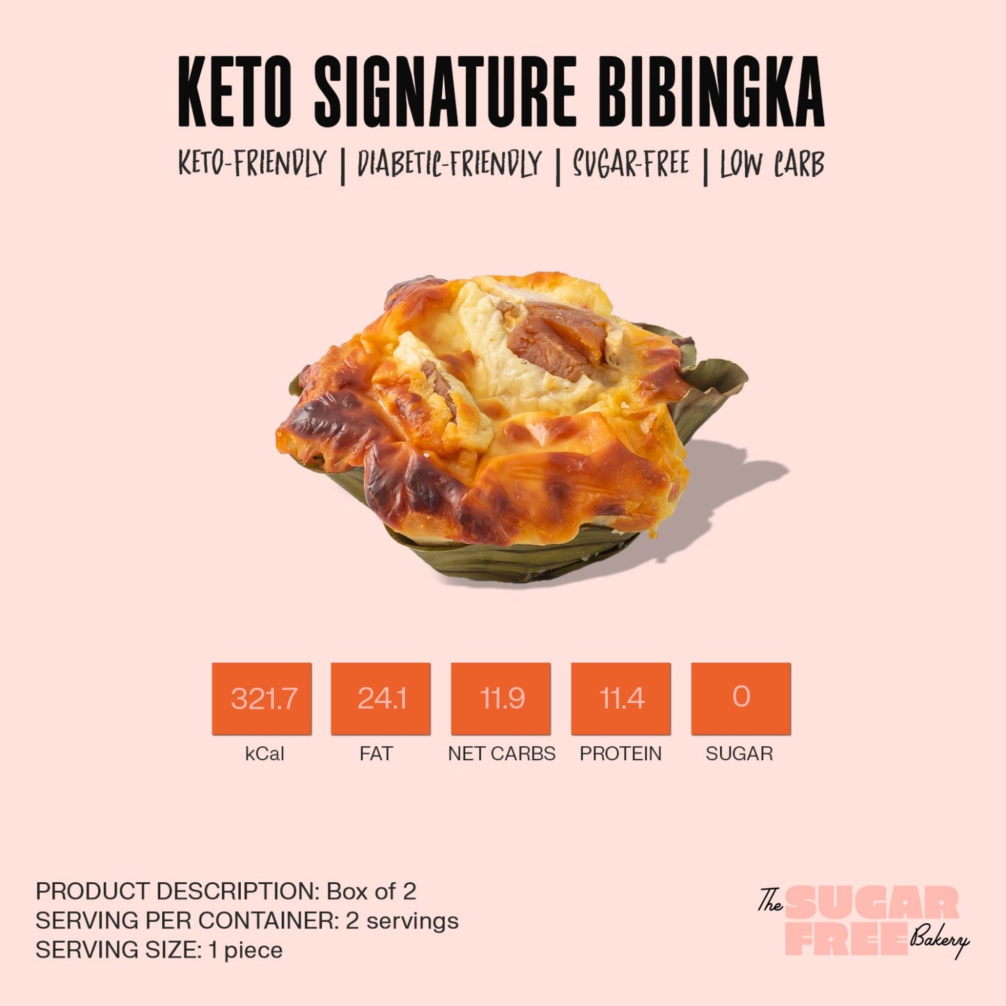 keto bibingka | sugar free bibingka | low carb bibingka | sugar free filipino dessert | the sugar free bakey ph