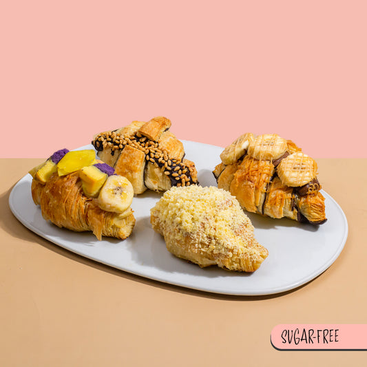 sugar free croissant | turon | halo halo | croissant | sugar free croissant | sugar free manila
